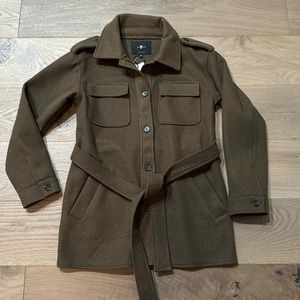 7 for all mankind wool coat